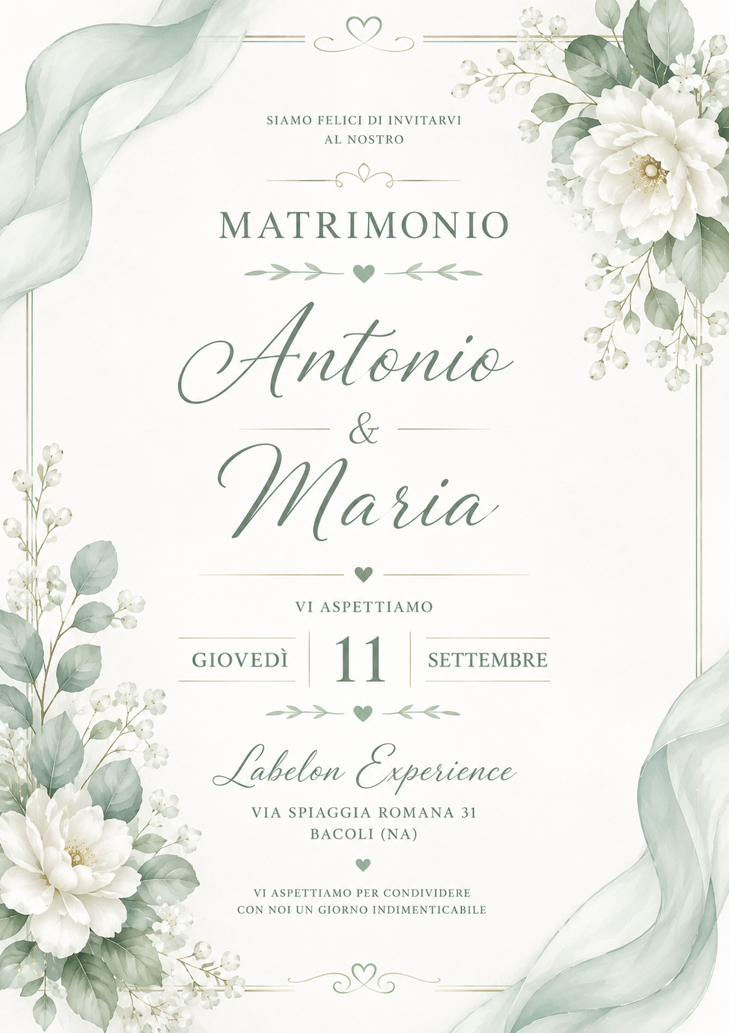 Inviti matrimonio 